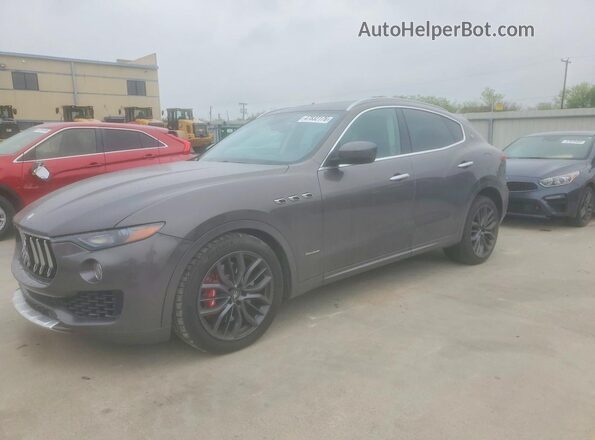 ZN661YUL7JX301978 2018 MASERATI LEVANTE Gray Передня ліва чверть