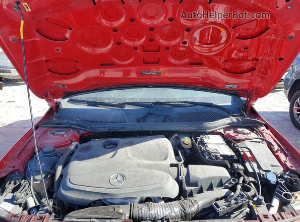 WDCTG4GB7JJ373324 2018 MERCEDES-BENZ GLA Красный Вид наклейки с VIN-кодом