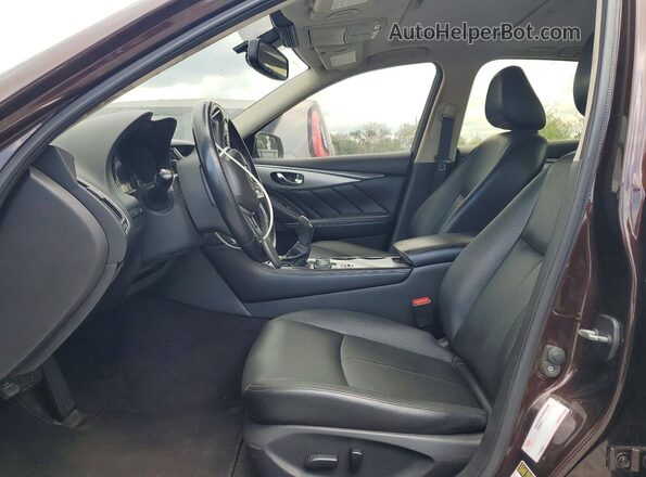 JN1EV7AP0LM200498 2020 INFINITI Q50 Темно-бордовый Вид панели приборов