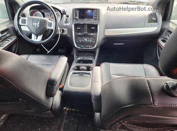 2C4RDGEG3JR140769 2018 DODGE GRAND Серебряный Вид щитка приборов