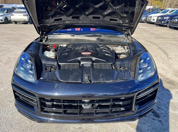 WP1AF2AY5KDA80246 2019 PORSCHE CAYENNE Black Widok zestawu wskaźników