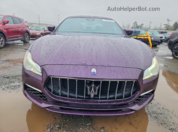 ZAM56RRL7H1246924 2017 MASERATI QUATTROPOR Фиолетовый Вид сзади