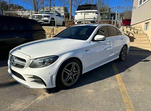 WDDWF6EB9LR563656 2020 MERCEDES-BENZ C White Задня ліва чверть