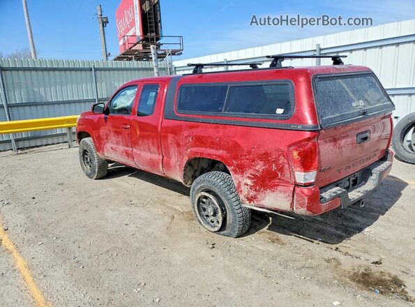 5TFSX5EN7GX045525 2016 TOYOTA TACOMA Red Հետևի ձախ