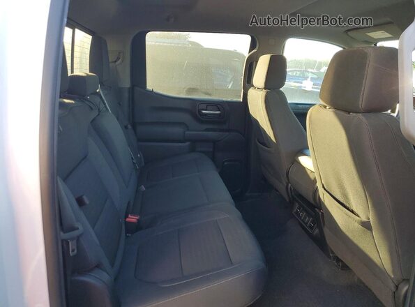 3GCPWCEK8LG304234 2020 CHEVROLET SILVERADO White Widok wnętrza z tyłu