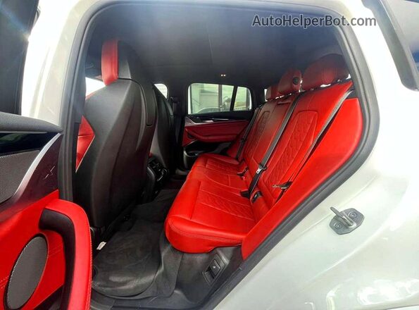 5YM23EC07N9K48359 2022 BMW X4 Белый Вид задних сидений