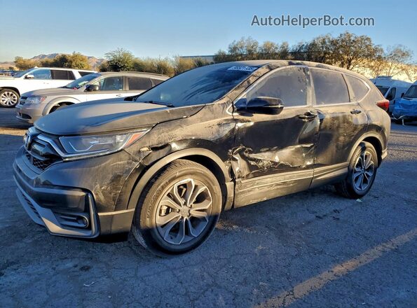 2HKRW1H56MH416428 2021 HONDA CRV Черный Задняя левая четверть