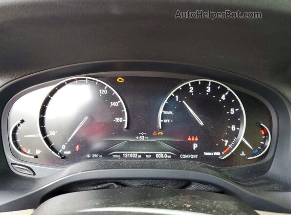 5UXTR9C5XJLC68831 2018 BMW X3 Black Widok tylnych siedzeń