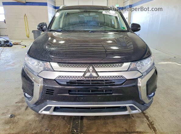 JA4AD3A34KZ023549 2019 MITSUBISHI OUTLANDER Black Widok z tyłu