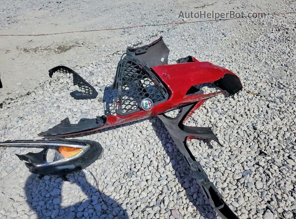 ZASFAKAN3J7B81138 2018 ALFA ROMEO STELVIO Красный Панорамный вид салона 360°