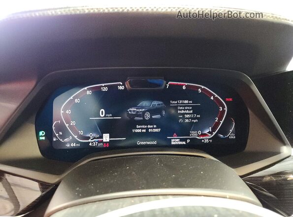 5UXCX4C51KLS37832 2019 BMW X7 Black Widok tylnych siedzeń