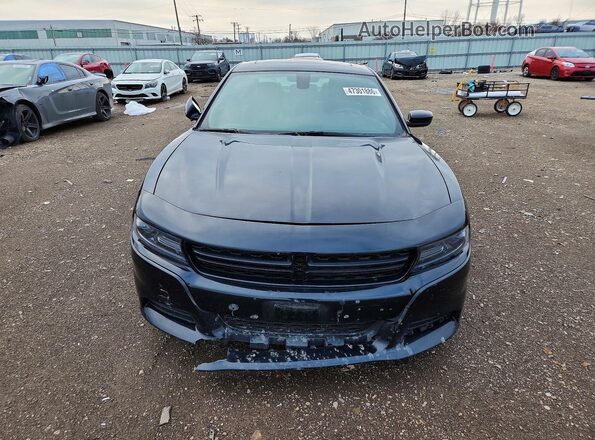 2C3CDXBG2LH213959 2020 DODGE CHARGER Black Rear view