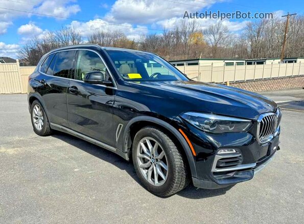 5UXTA6C06M9F01809 2021 BMW X5 Black წინა ხედი