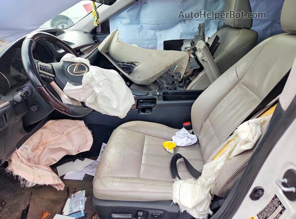 JTHBW1GG6H2139998 2017 LEXUS ES Белый Вид панели приборов