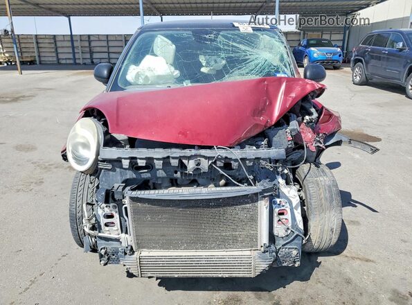 ZFBCFADH4GZ037434 2016 FIAT 500L Бордовый Вид сзади