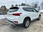 2019 Hyundai Santa Fe White vin: 5NMS2CAD4KH121087