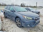 2018 Subaru Outback 3.6r Limited Серый vin: 4S4BSENC3J3340502