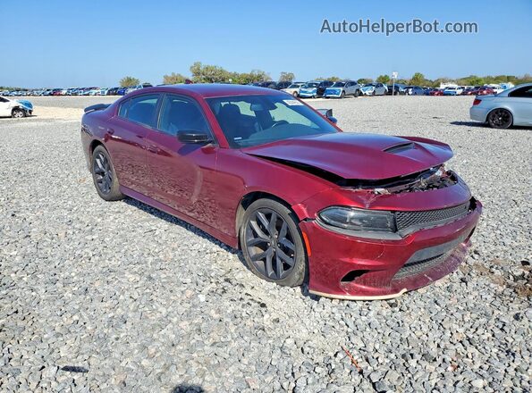 2C3CDXHG9NH224872 2022 DODGE CHARGER Burgundy Դիմացի տեսք