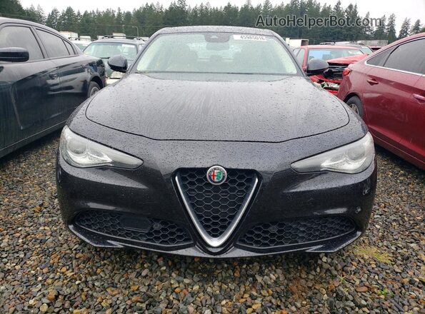 ZARFAEEN5H7542597 2017 ALFA ROMEO GIULIA Black Vista trasera