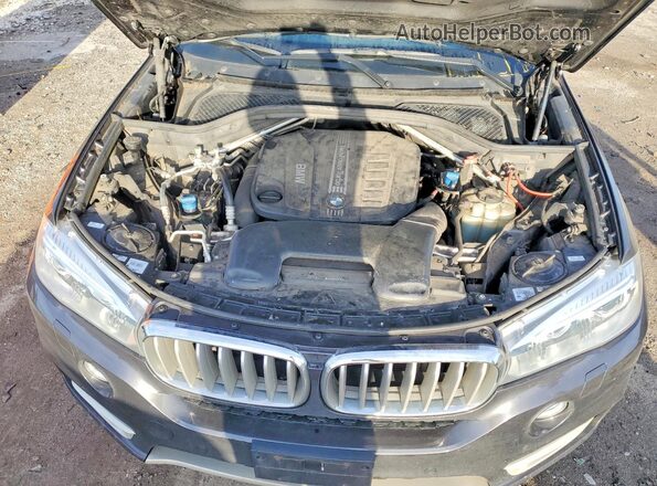5UXKS4C36H0U05015 2017 BMW X5 Угольный Вид наклейки с VIN-кодом