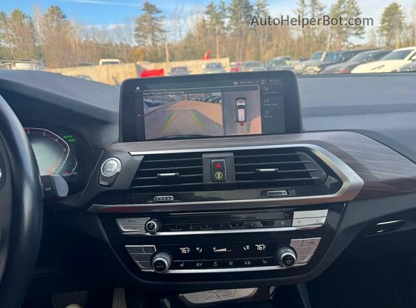 5UXTY5C09M9H28918 2021 BMW X3 Черный Вид наклейки с VIN-кодом