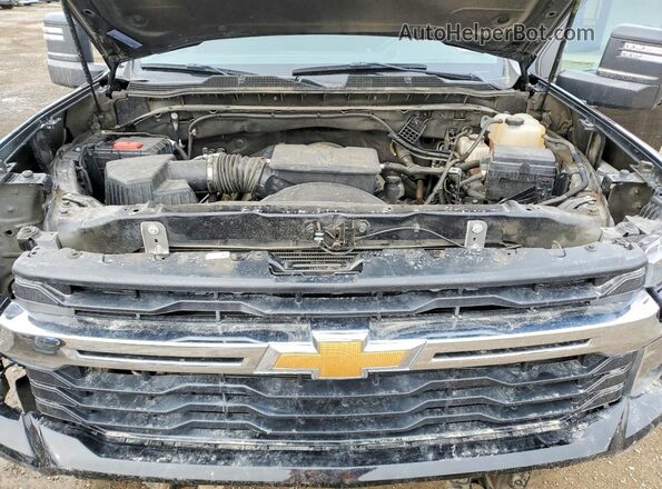 2GC1YNE72R1100618 2024 CHEVROLET SILVERADO Black Вид задньої частини салону