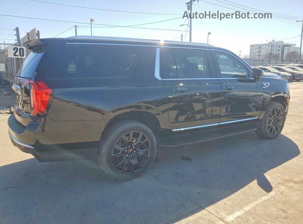1GKS2GKD3NR247256 2022 GMC YUKON Черный Передняя правая четверть