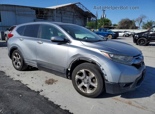 7FARW1H58HE000423 2017 HONDA CRV Серебряный Вид спереди