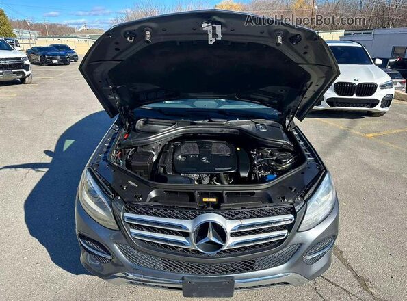 4JGDA5HB1HA844695 2017 MERCEDES-BENZ GLE Серый Вид сзади