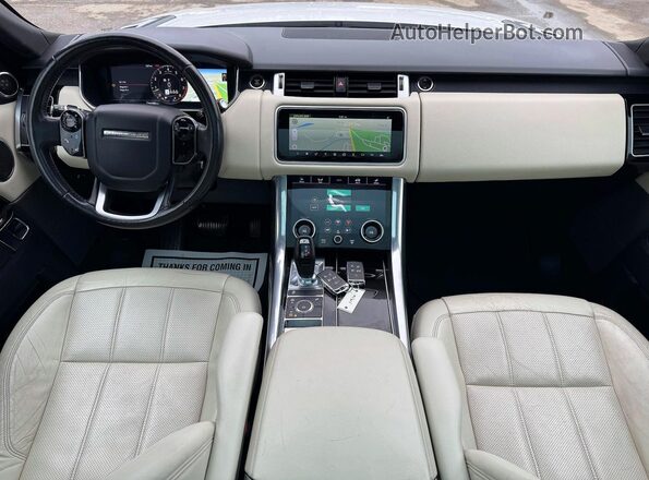 SALWR2RV2KA423131 2019 LAND ROVER RANGE Белый Вид задних сидений