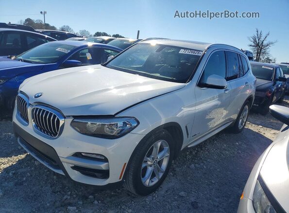 5UXTR9C5XJLD62398 2018 BMW X3 Белый Задняя левая четверть