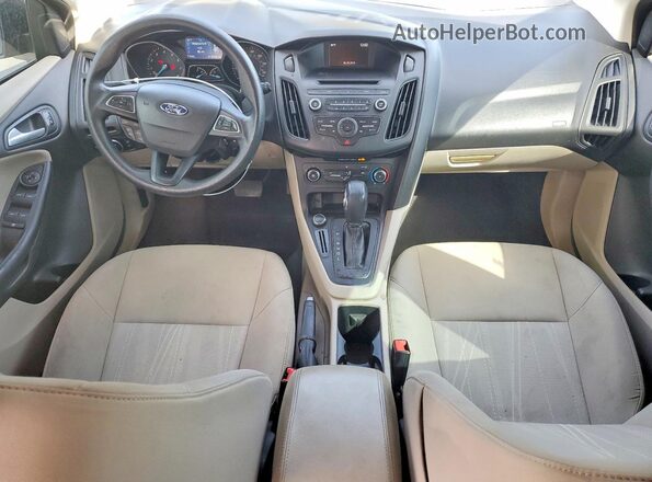1FADP3K2XGL393601 2016 FORD FOCUS Черный Вид панели приборов