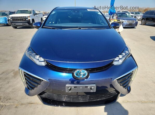 JTDBVRBD4KA007691 2019 TOYOTA MIRAI Blue წინა ხედი