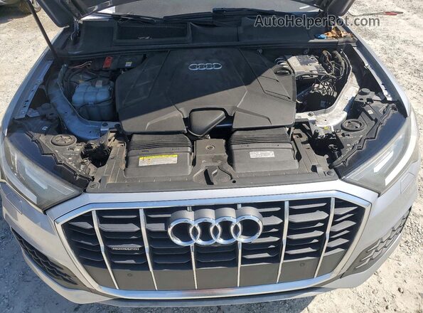 WA1LXAF79LD002744 2020 AUDI Q7 Серебряный Вид наклейки с VIN-кодом