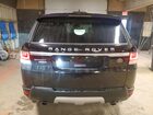 2016 Land Rover Range Rover Sport Hse Черный vin: SALWR2VF1GA544299