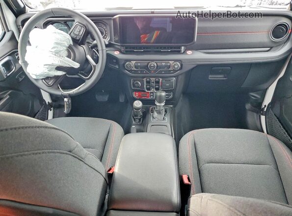 1C6RJTBG0TL150894 2026 JEEP GLADIATOR White Widok deski rozdzielczej