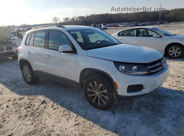 WVGAV7AX3HK054124 2017 VOLKSWAGEN TIGUAN Белый Вид спереди