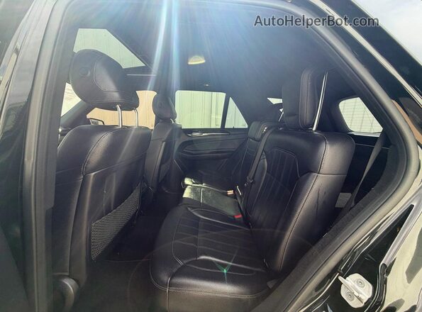 4JGDA5JBXJB028725 2018 MERCEDES-BENZ GLE Black Widok wnętrza z przodu