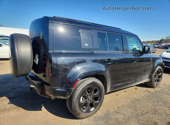 SALE27RU8N2092574 2022 LAND ROVER DEFENDER Черный Передняя правая четверть