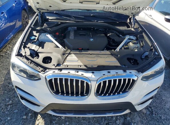 5UXTR9C5XJLD62398 2018 BMW X3 Белый Вид наклейки с VIN-кодом