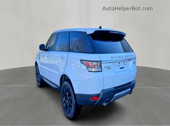 SALWR2VF4GA649550 2016 LAND ROVER RANGE Белый Передняя правая четверть