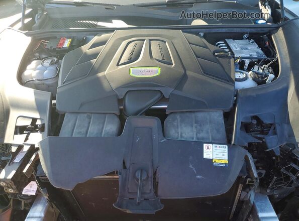 WP1BE2AY8NDA51058 2022 PORSCHE CAYENNE Silver Vista de la etiqueta del VIN