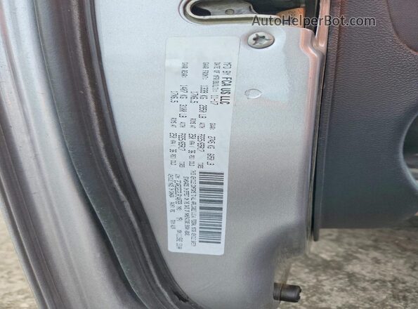 2C4RDGEG3JR140769 2018 DODGE GRAND Серебряный Панорамный вид салона 360°