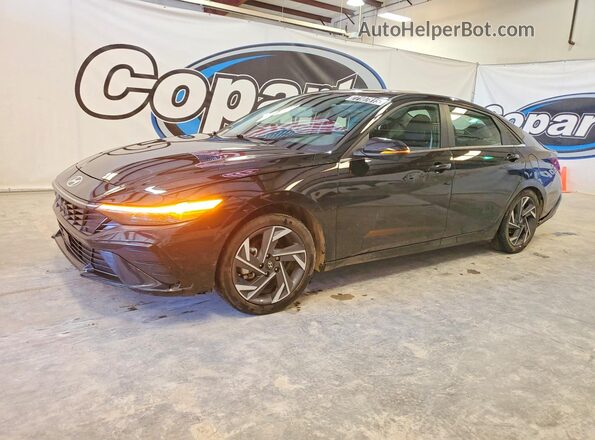 KMHLP4DG2RU684039 2024 HYUNDAI ELANTRA Черный Передняя левая четверть