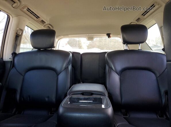 JN8AZ2NF6L9703304 2020 INFINITI QX80 Silver Вид задньої частини салону