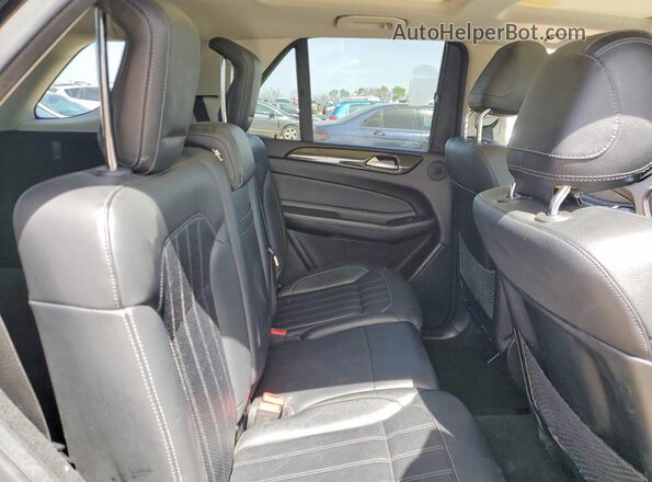 4JGDA5JB5GA687116 2016 MERCEDES-BENZ GLE Черный Вид задней части салона