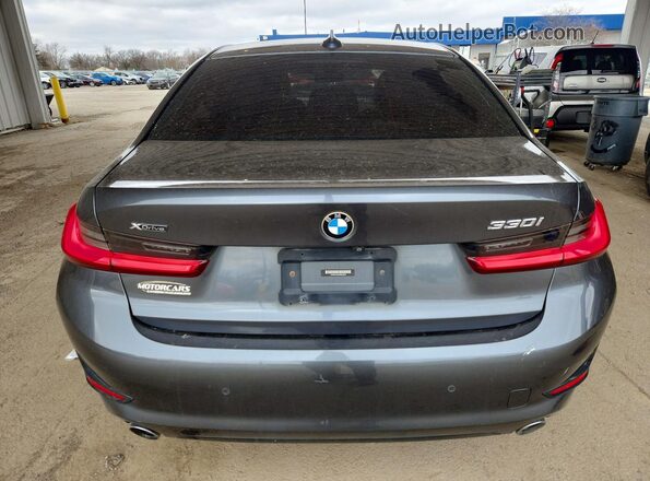 3MW5R7J04M8B53024 2021 BMW OTHER Gray Widok wnętrza z przodu