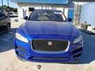 2018 Jaguar F-pace Premium Синий vin: SADCJ2GX4JA236160