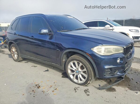 5UXKR0C52G0P34055 2016 BMW X5 Синий Вид спереди