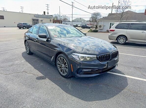 WBAJA7C58JWA71740 2018 BMW OTHER Черный Передняя левая четверть